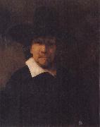 REMBRANDT Harmenszoon van Rijn Portrait of Jeremias de Decker oil painting